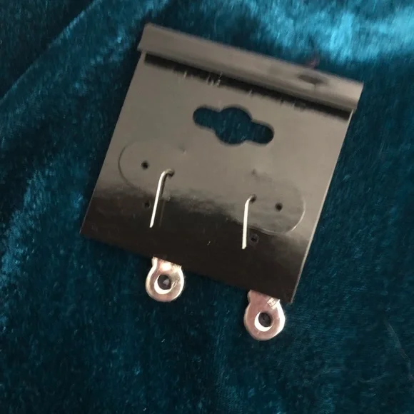 Sterling Silver & Amethyst Earrings, NWT - Picture 4 of 4